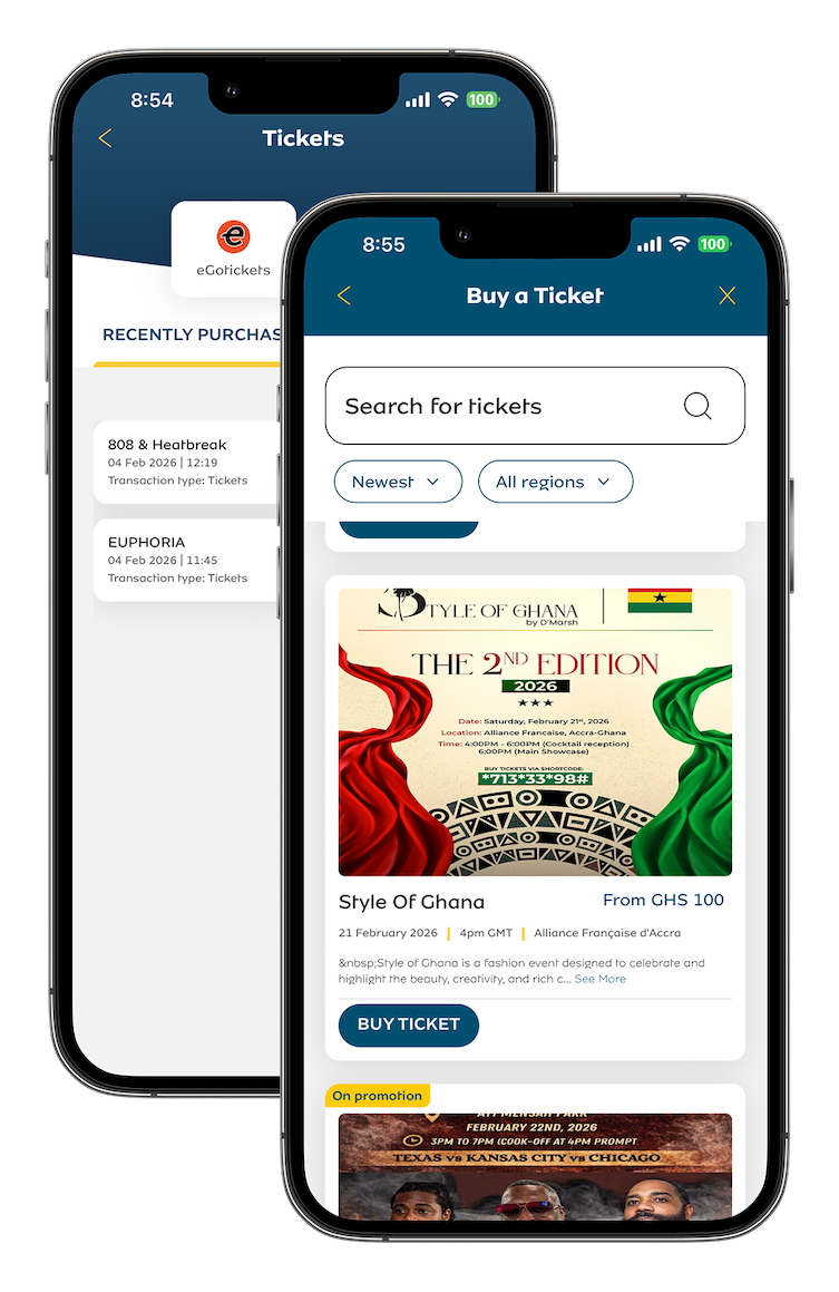 eGotickets in the MoMo App